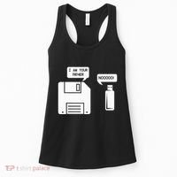 USB Floppy Disk I am Your Father Geek Gifts Women's Tank Top thumb 0