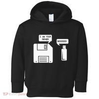 USB Floppy Disk I am Your Father Geek Gifts Toddler Hoodie thumb 0