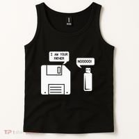 USB Floppy Disk I am Your Father Geek Gifts Tank Top thumb 2