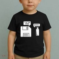 USB Floppy Disk I am Your Father Geek Gifts Toddler T-Shirt thumb 2