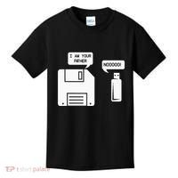 USB Floppy Disk I am Your Father Geek Gifts Kids T-Shirt thumb 0