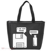 USB Floppy Disk I am Your Father Geek Gifts Tote Bag thumb 0