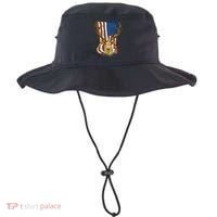 USA Flag Deer Hunting Gift Bucket Hat thumb 0