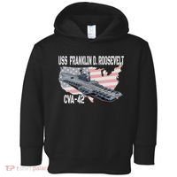 USS Franklin D. Roosevelt CVA 42 Aircraft Carrier Veterans Toddler Hoodie thumb 0