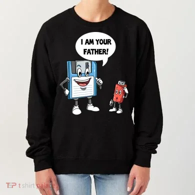 Usb Floppy Disk Your Father Computer Engineering Geeks Nerds Meaningful Gift Women's Sweatshirt