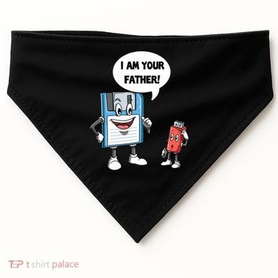 Usb Floppy Disk Your Father Computer Engineering Geeks Nerds Meaningful Gift USA-Made Doggie Bandana