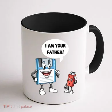 Usb Floppy Disk Your Father Computer Engineering Geeks Nerds Meaningful Gift Coffee Mug back