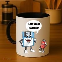 Usb Floppy Disk Your Father Computer Engineering Geeks Nerds Meaningful Gift Coffee Mug thumb 4