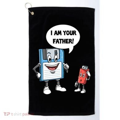 Usb Floppy Disk Your Father Computer Engineering Geeks Nerds Meaningful Gift Golf Towel