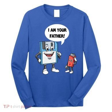 Usb Floppy Disk Your Father Computer Engineering Geeks Nerds Meaningful Gift Long Sleeve Shirt