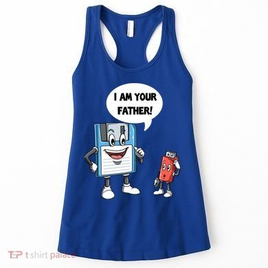 Usb Floppy Disk Your Father Computer Engineering Geeks Nerds Meaningful Gift Women's Tank Top