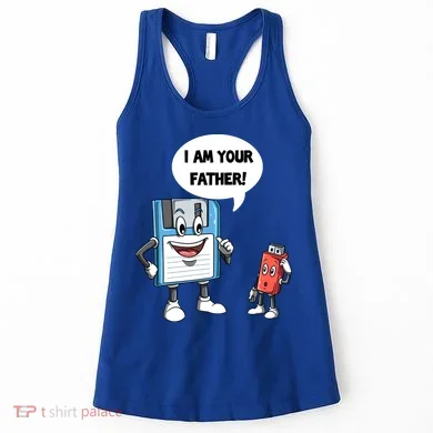 Usb Floppy Disk Your Father Computer Engineering Geeks Nerds Meaningful Gift Women's Tank Top