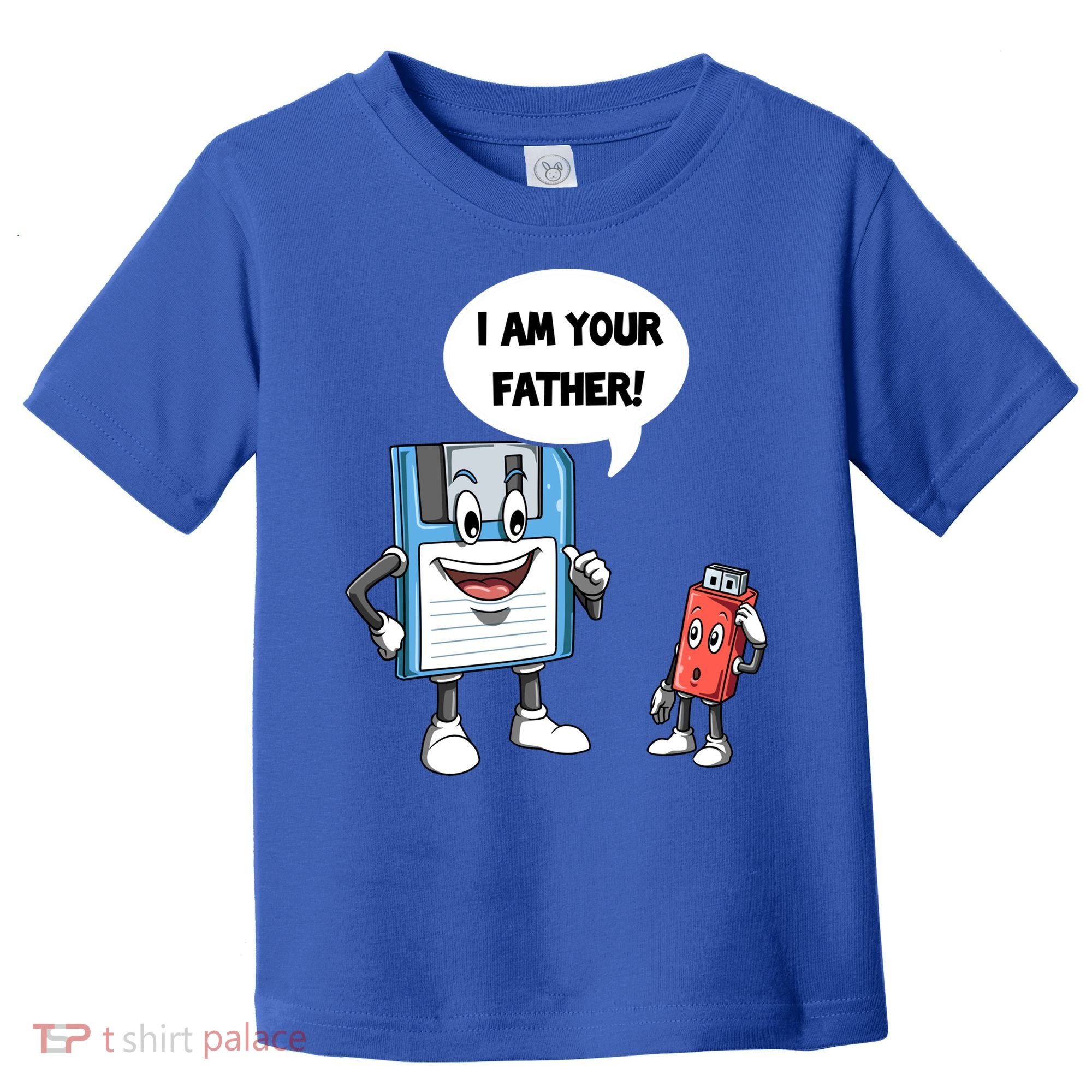 Usb Floppy Disk Your Father Computer Engineering Geeks Nerds Meaningful Gift Toddler T-Shirt