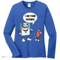 Usb Floppy Disk Your Father Computer Engineering Geeks Nerds Meaningful Gift Women's Long Sleeve Shirt thumb 0