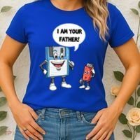 Usb Floppy Disk Your Father Computer Engineering Geeks Nerds Meaningful Gift Women's T-Shirt thumb 2