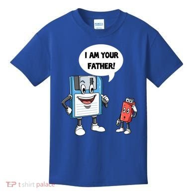 Usb Floppy Disk Your Father Computer Engineering Geeks Nerds Meaningful Gift Kids T-Shirt
