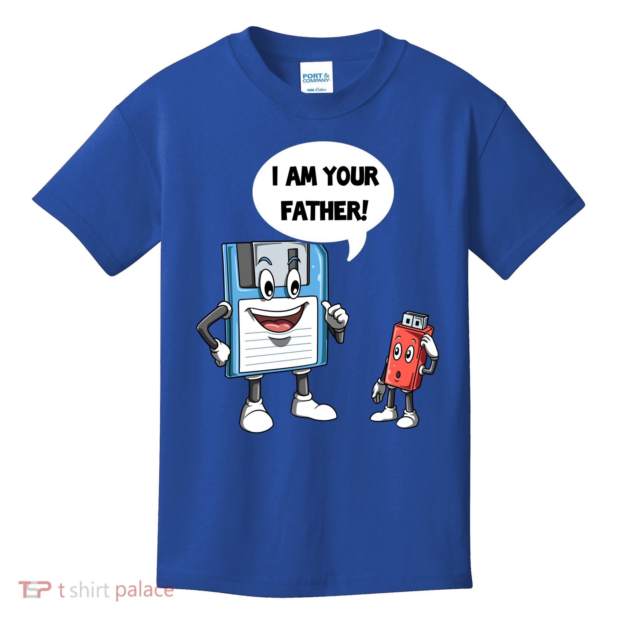 Usb Floppy Disk Your Father Computer Engineering Geeks Nerds Meaningful Gift Kids T-Shirt