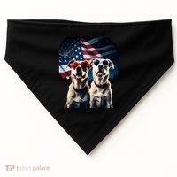 Usa Flag Dog USA-Made Doggie Bandana thumb 0