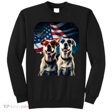 Usa Flag Dog Sweatshirt