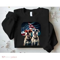 Usa Flag Dog Sweatshirt thumb 2