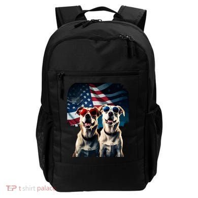 Usa Flag Dog Backpack