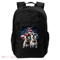 Usa Flag Dog Backpack thumb 0