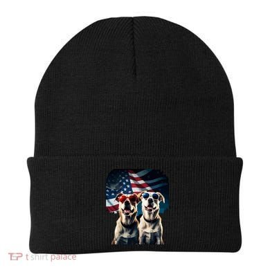 Usa Flag Dog Beanie