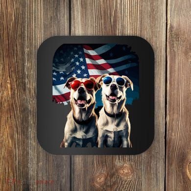 Usa Flag Dog Coaster