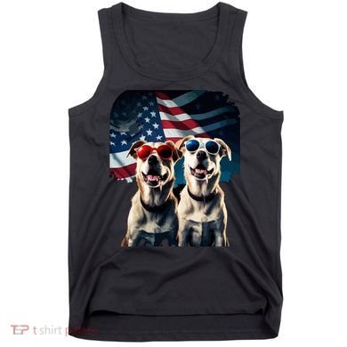 Usa Flag Dog Tank Top