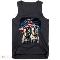 Usa Flag Dog Tank Top thumb 0