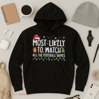 Ultimate Football Fanatic Christmas Gift Hoodie thumb 3