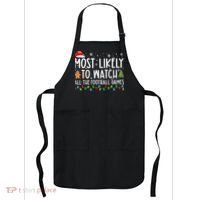Ultimate Football Fanatic Christmas Gift Apron thumb 0