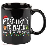 Ultimate Football Fanatic Christmas Gift 11oz C Handle Ceramic Mug thumb 0