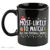 Ultimate Football Fanatic Christmas Gift 11oz C Handle Ceramic Mug thumb 2