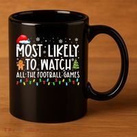 Ultimate Football Fanatic Christmas Gift 11oz C Handle Ceramic Mug thumb 3