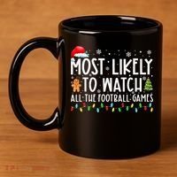 Ultimate Football Fanatic Christmas Gift 11oz C Handle Ceramic Mug thumb 4