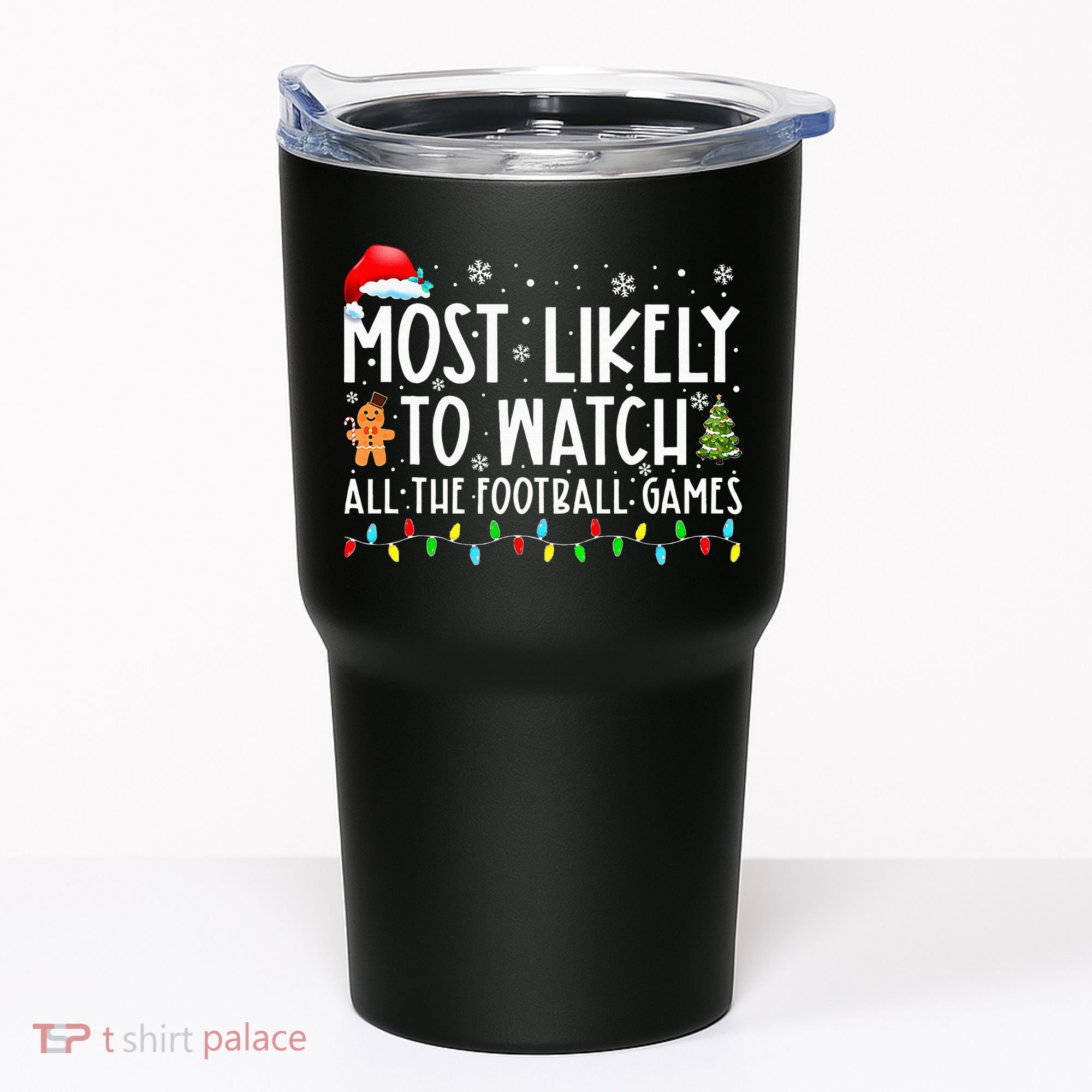 Ultimate Football Fanatic Christmas Gift Tumbler
