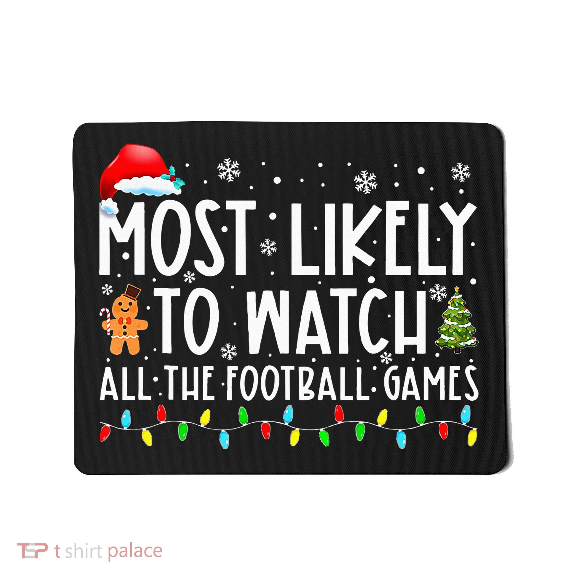 Ultimate Football Fanatic Christmas Gift Mousepad