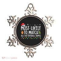 Ultimate Football Fanatic Christmas Gift Ornament thumb 0