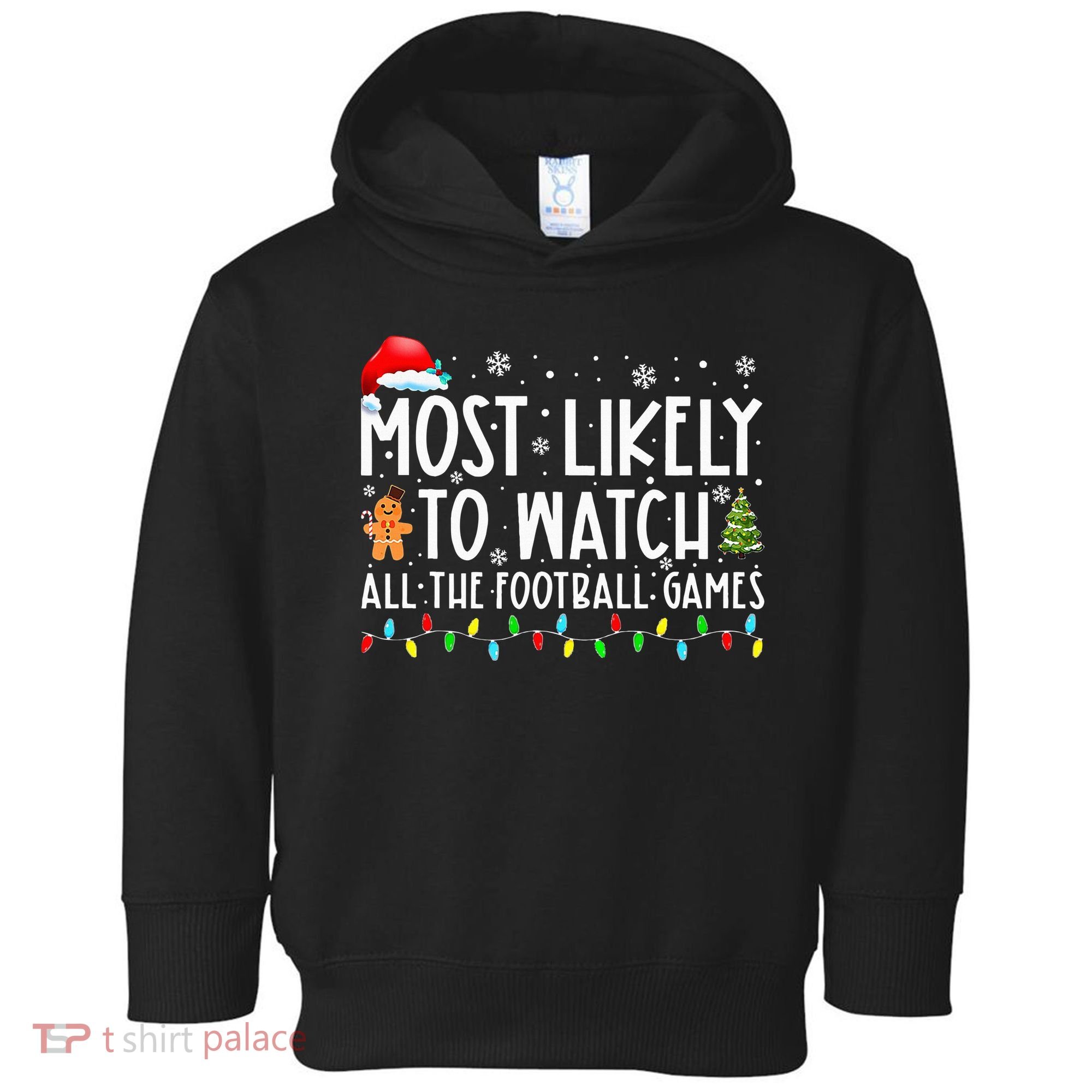 Ultimate Football Fanatic Christmas Gift Toddler Hoodie
