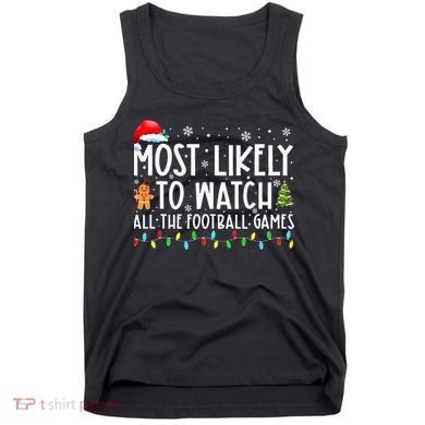 Ultimate Football Fanatic Christmas Gift Tank Top