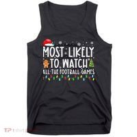 Ultimate Football Fanatic Christmas Gift Tank Top thumb 0