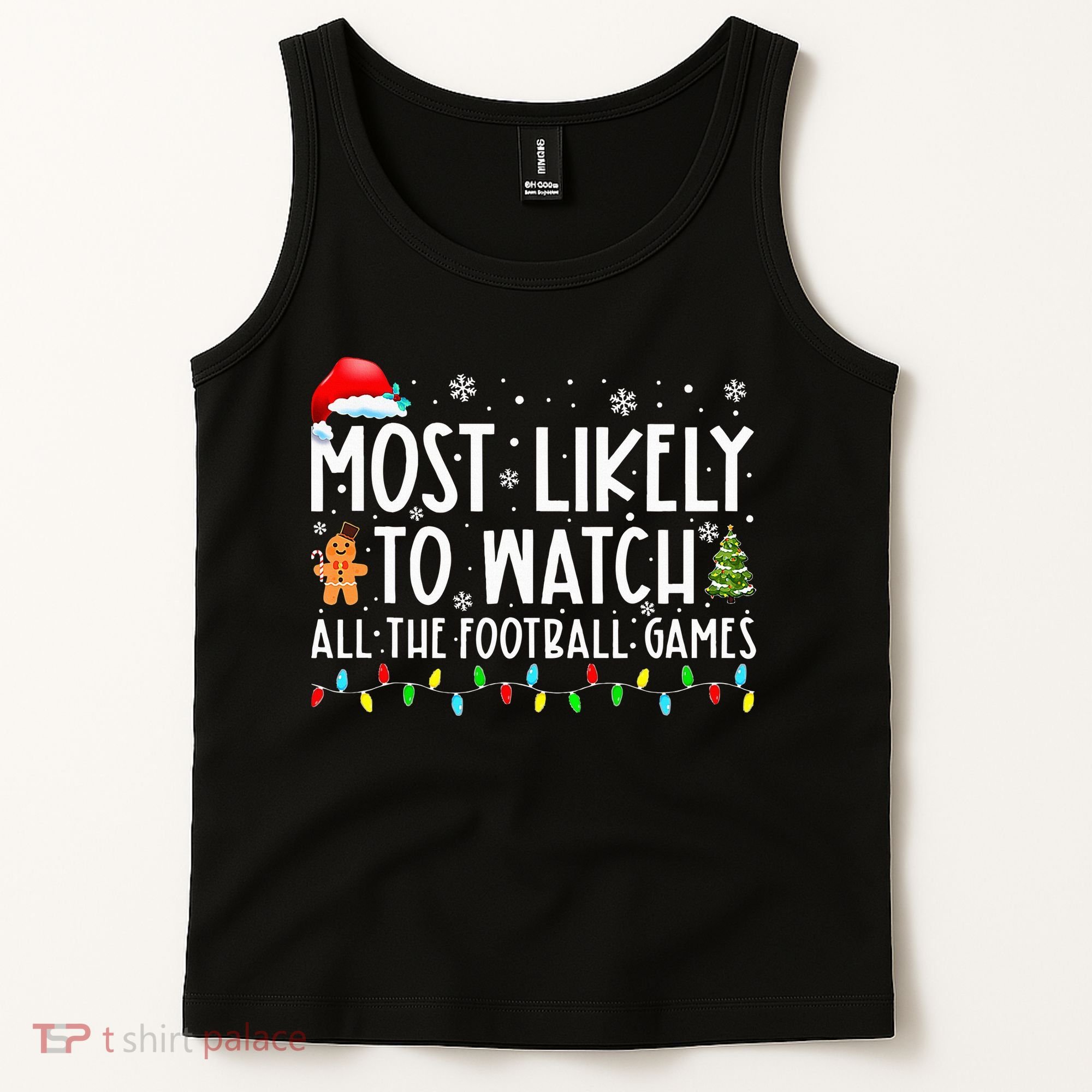 Ultimate Football Fanatic Christmas Gift Tank Top