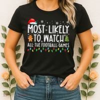 Ultimate Football Fanatic Christmas Gift Women's T-Shirt thumb 2