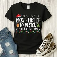Ultimate Football Fanatic Christmas Gift Women's T-Shirt thumb 3