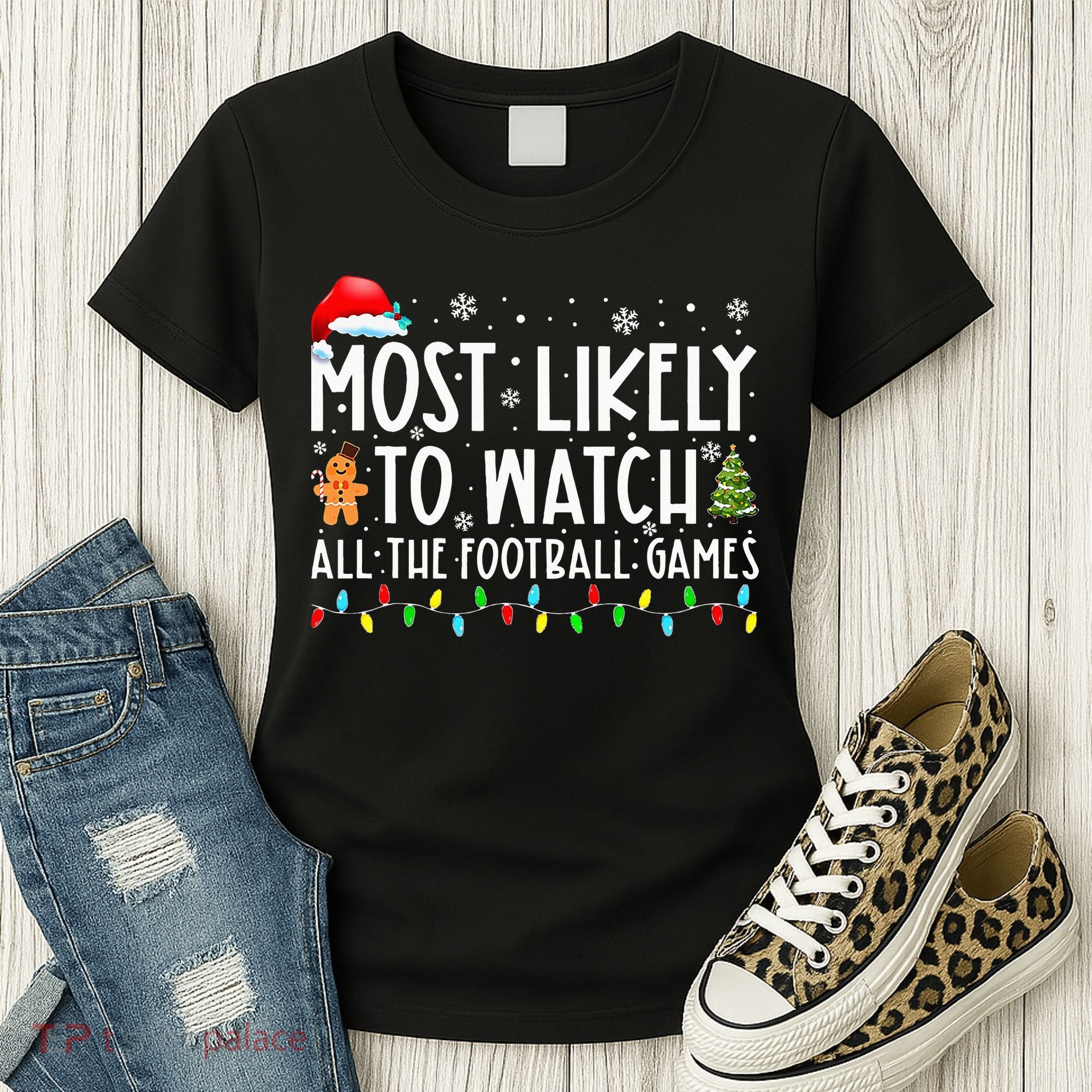 Ultimate Football Fanatic Christmas Gift Women's T-Shirt