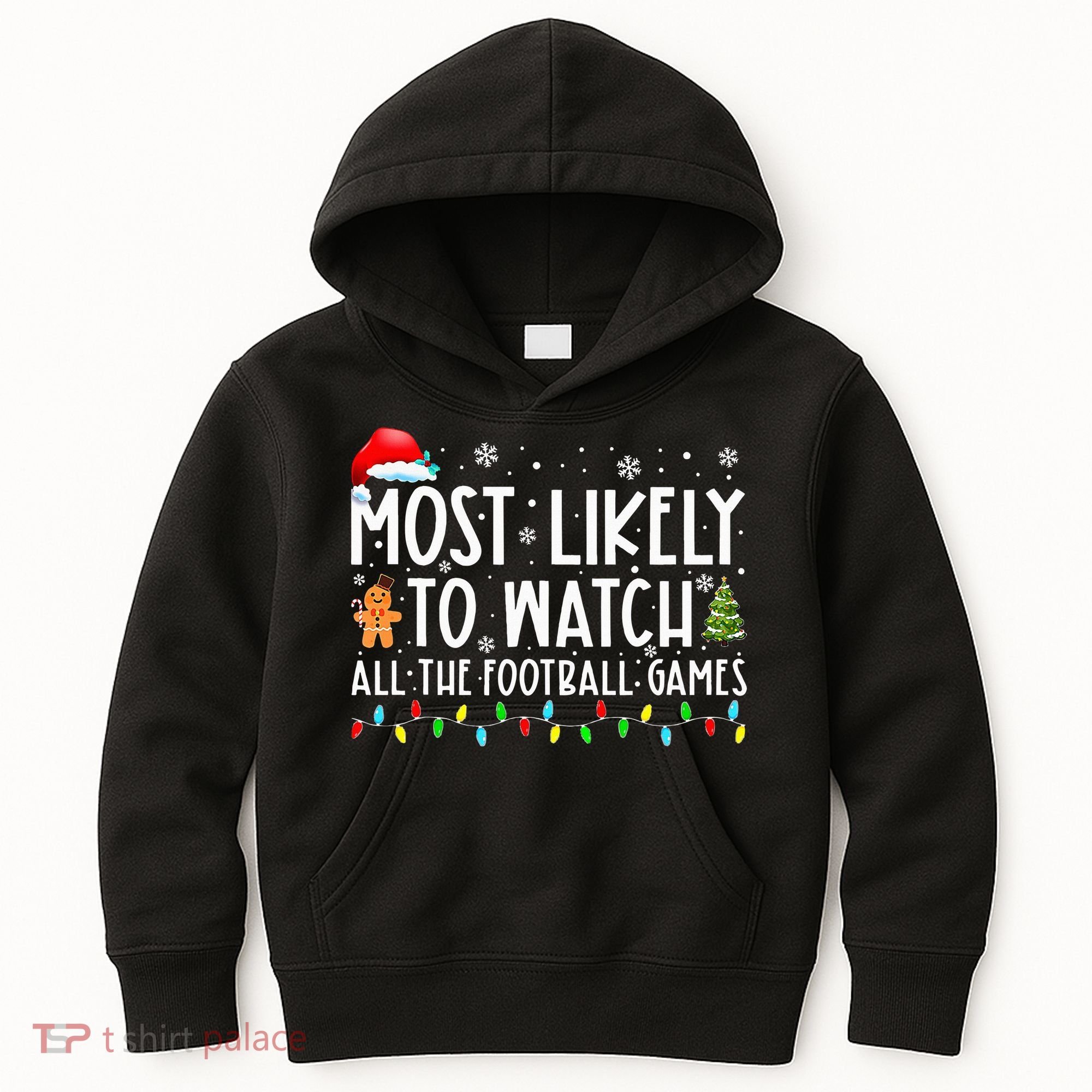 Ultimate Football Fanatic Christmas Gift Kids Hoodie