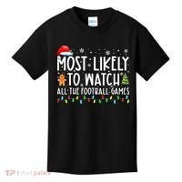 Ultimate Football Fanatic Christmas Gift Kids T-Shirt thumb 0