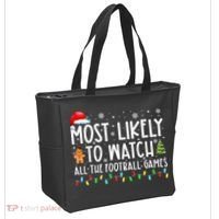 Ultimate Football Fanatic Christmas Gift Tote Bag thumb 2