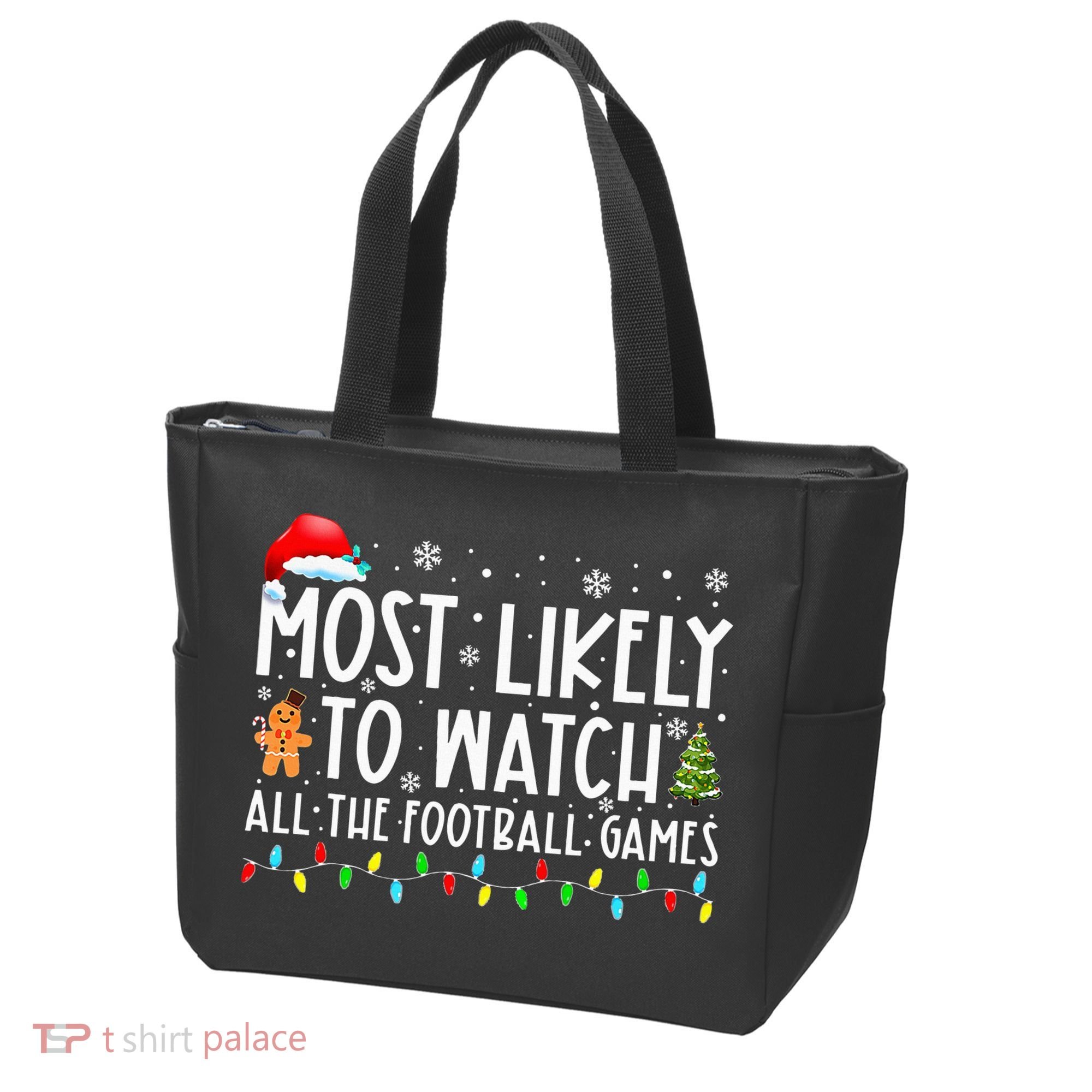 Ultimate Football Fanatic Christmas Gift Tote Bag